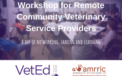 AMRRIC holds workshop for remote community veterinary service providers