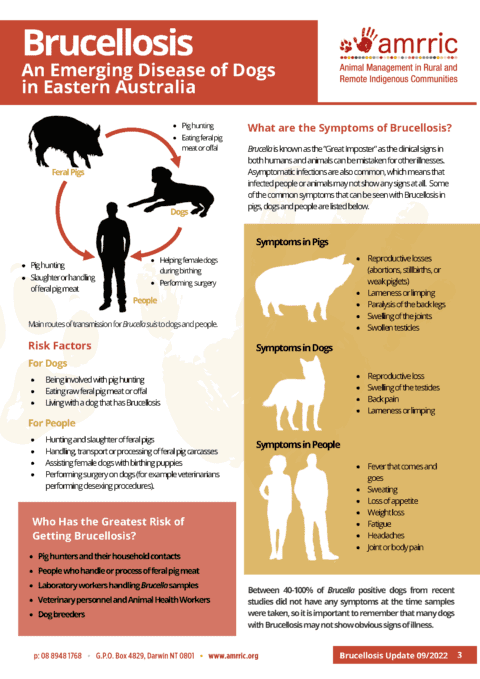 Brucellosis Update – September 2022 - AMRRIC